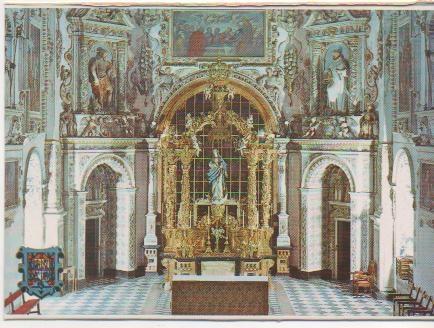 Postal E01849: Iglesia, Altar Mayro, La Cartuja, Granada
