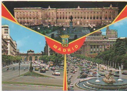 Postal E01869: imágenes de Madrid