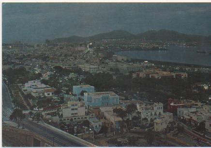 Postal E01824: Vista de Las Palmas de Gran Canaria