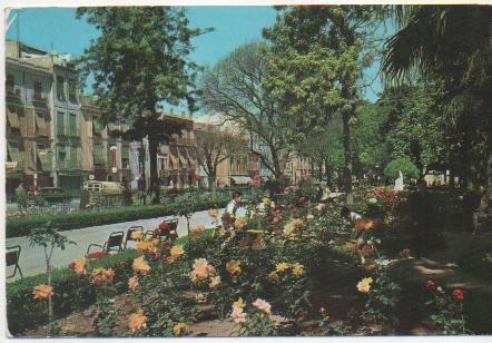 Postal E01832: Jardines de Floridablanca, Murcia