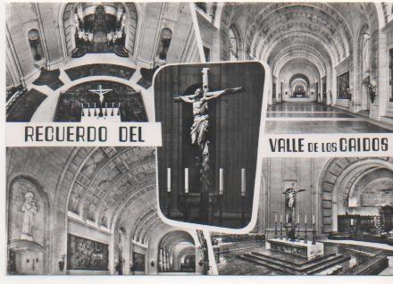 Postal E01837: Imágenes Valle de los Caidos