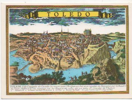 Postal E01838: Cuadro de Toledo