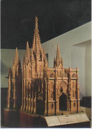 Postal E01164: Maqueta Basilica de Santa Teresa, Alba de Tormes