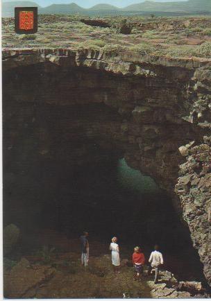 Postal E01174: Jameo del Agua, Lanzarote