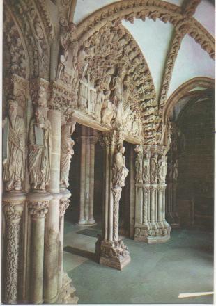 Postal E01178: Catedral, Pórtico de la Gloria, Santiago de Compostela