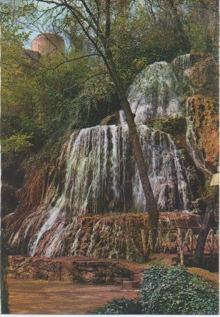 Postal E01141:Cascada  Trinidad, Monasterio de Piedra, Zaragoza
