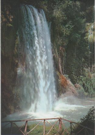 Postal E01142: Cascada Caprichosa, Monasterio de Piedra, Zaragoza