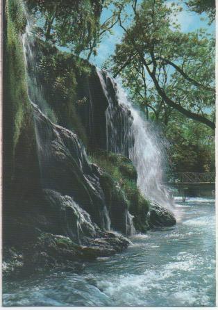 Postal E01144: Cascada El Iris, Monasterio de Piedra, Zaragoza