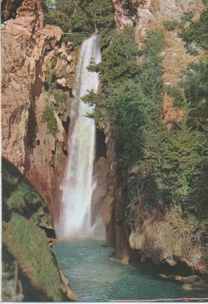 Postal E01145: Cascada Cola de Caballo,Nonasterio de Piedra, Zaragoza