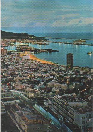 Postal E01146: Vista Nocturna Gran Canaria
