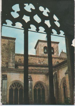 Postal E01151: Claustro de la Colegiata.S.XVI, Covarrubias, Burgos