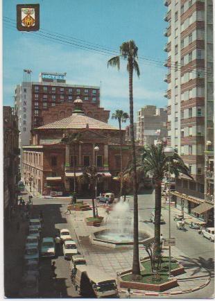 Postal E01155: Plaza de la Paz, Castellón de la Plana