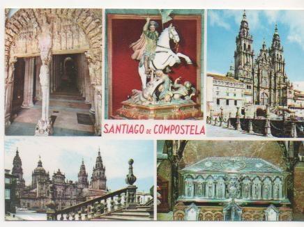 Postal E01228: Imágenes de Santiago de Compostela