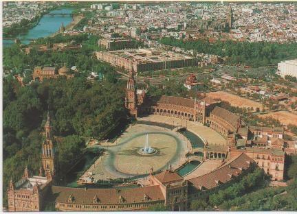 Postal E01238:Vista de Sevilla