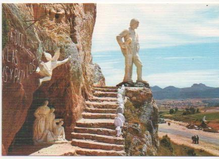 Postal E01245: Monumento al Pastor, Ameyugo, Burgos