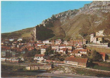 Postal E01246: Vista de Panchorbo, Burgos