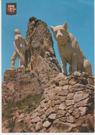 Postal E01219: Monumento al Pastor Ameyugo, Burgos