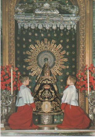 Postal E01190: Camarín de Nta Señora del Pilar, Zaragoza