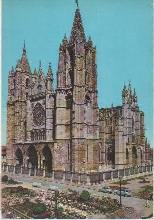 Postal E01194: Catedral de León