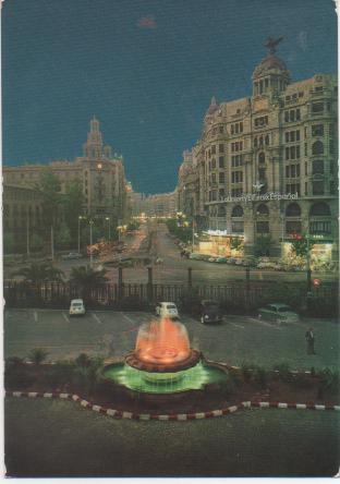 Postal E01197: Avda. Marqués de Sotelo,Valencia