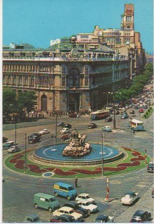 Postal E01126: Plaza de las Cibeles, Madrid