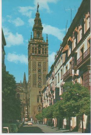 Postal E01204: Calle de Mateos Gago y la Girala, Sevilla