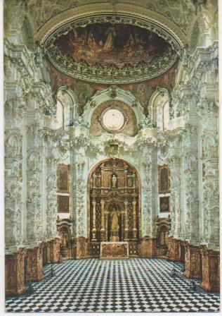 Postal E01209: Sacrístia, La Cartuja, Granada