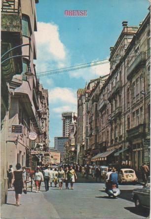 Postal E01210: C. José Antonio, Orense
