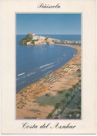 Postal E01212: Playa, Peñiscola