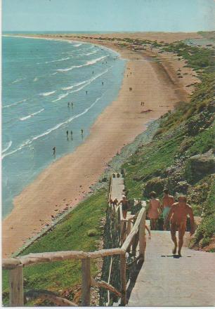 Postal E01213: Playa del Inglés, Las Palmas de Gran Canaria