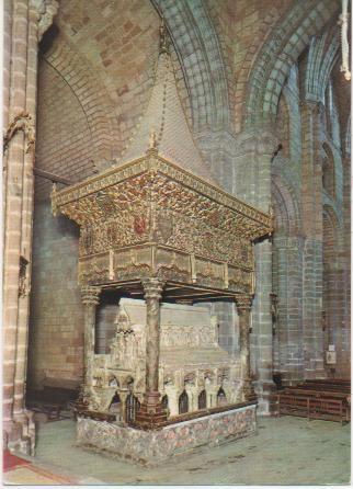 Postal E01123: Sepulcro de S. Vicente,Avila