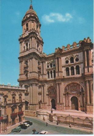 Postal E01034: Catedral, Málaga