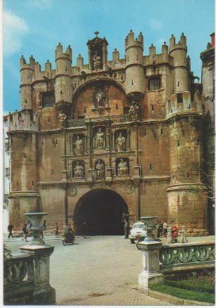 Postal E01036: Arco de Santa María, Burgos