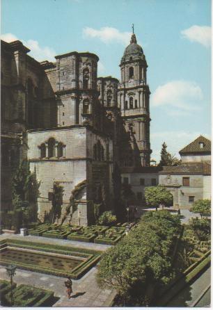 Postal E01051: Vista norte Catedral de Málaga