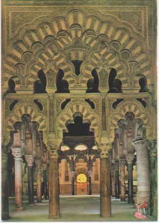 Postal E01059: Dormitorio del Almirante, Palacio de Viana, Córdoba