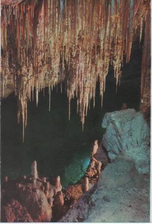 Postal E01011: Mantao chinesco, Cuevas del Drach, Porto Cristo, Mallorca