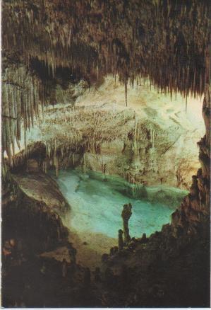 Postal E01013: Cuevas del Drach, Porto Cristo, Mallorca