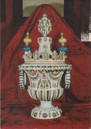 Postal E01022: "Alfabeguer" Museo Nacional de la Cerámica Gonzalez Marti, Valencia