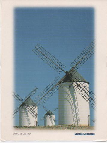 Postal E01024:  Molinos, Campo de Criptana, Castilla-La Mancha
