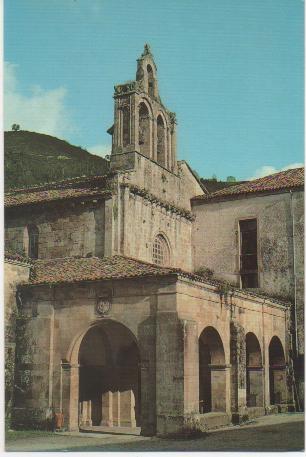 Postal E01098: Monasterio Cisterciense de sta María de Valdeidiós