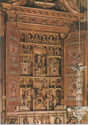 Postal E01102: Relicario Altar, Capilla Real , Granada