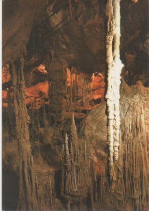 Postal E01104: Grutas de Cristal, Las Graderas, Molinos