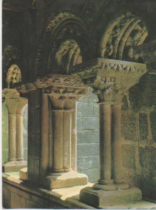 Postal E01106: Iglesia Sta María la Real de Sar, Santiago de Compostela