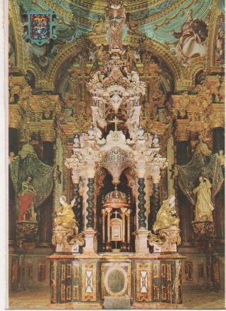 Postal E01107: Templete del Sancta Samtourm , La Cartuja, Granada