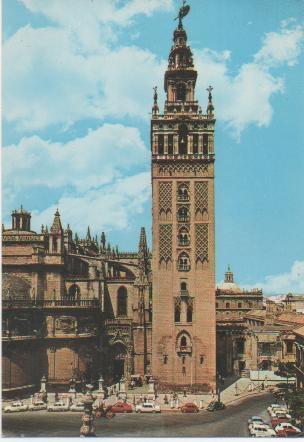 Postal E01118: Giralda, Sevilla