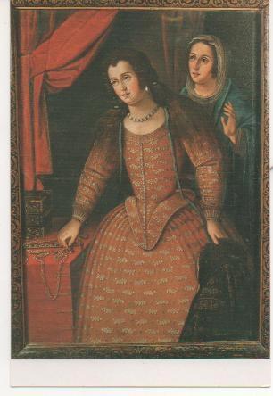 Postal E01074: Doña Ana de Mendoza, Museo Parroquial de Pastrana, Guadalajara