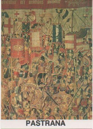 Postal E01075: Tapiz Gótico SigloXV, Museo Parroquial de Pastrana, Guadalajara