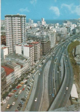 Postal E01081: Viaducto del Generalisimo, La Coruña