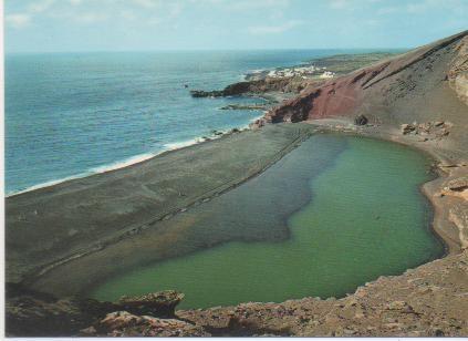 Postal E01413: Lago del Golfo, Lanzarote