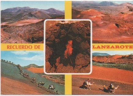 Postal E01418: imágenes de Lanzarote